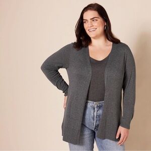 Amazon Essentials Women's Charcoal Cardigan